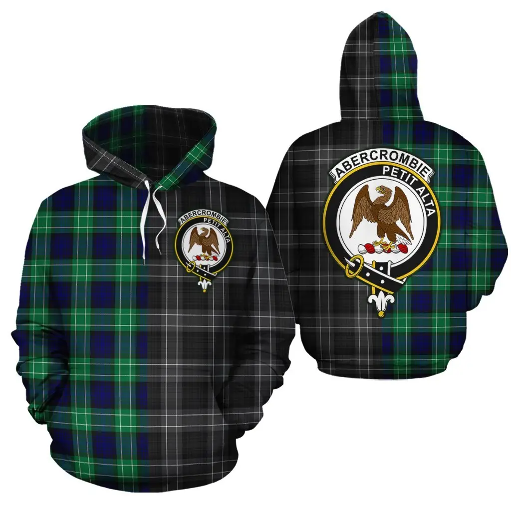 Дизайнерские худи Abercrombie Clan Crest в клетку с карманами, осенняя Толстовка с длинным рукавом и капюшоном для мужчин, худи с логотипом на заказ