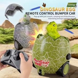 Juego de Batalla Multijugador 2.4G, Control Remoto, Huevos de Dinosaurio RC, Disparo de Balas Blandas, Colisión, Autos de Choque con Luces - Product Image 3