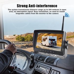 Sistema <span class=keywords><strong>de</strong></span> Cámara Inalámbrica BSD 360 para Camiones y Autocaravanas, Kit <span class=keywords><strong>de</strong></span> Reversa Magnético Solar, Monitor AHD, Pantalla LCD para Vehículo, Visión Trasera 1080P - Product Image 5