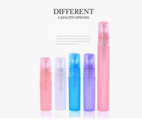 Vente en gros de vaporisateurs en plastique de 5 ml/10 ml avec un jet fin, contenants cosmétiques/de parfum en vrac