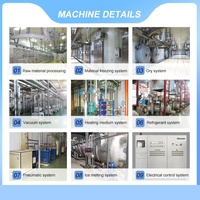Machine de lyophilisation industrielle multifonctionnelle à haute efficacité avec pompe pour la transformation des fruits, des fraises, des bonbons, du café et du lait