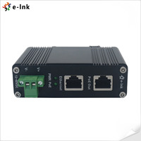 Injecteur PoE industriel Gigabit avec entrée d'alimentation 12~48VDC