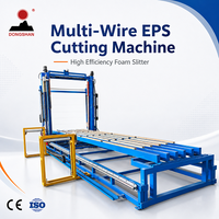 Machine de découpe EPS multi-fils haute efficacité pour la production en série de panneaux et de blocs en mousse EPS