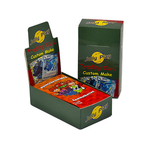 Tùy chỉnh nhà sản xuất Bộ sưu tập thẻ giao dịch thể thao thẻ Booster hộp Holographic lá bóng đá Anime in ấn giao dịch thẻ trò chơi - Product Image 4