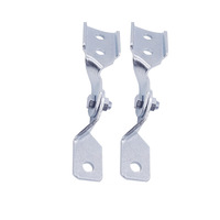 Accessoires de support en acier antisismique, connecteur de galerie de tuyauterie réglable de type A et de type B, galvanisé à chaud, pour connexion par charnière
