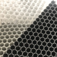Grille de diffuseur de débit d'air en nid d'abeille en polycarbonate PC personnaliser 3.5mm