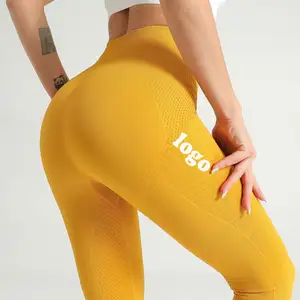 Legging Pinggul Peach Baru Celana Yoga Wanita, Celana Olahraga Gym Cepat Kering dan Sejuk Ketat Pinggang Tinggi