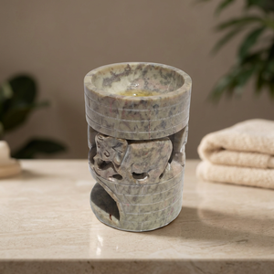 Soap Stone <b>Aroma</b> Fragrance <b>Lamp</b> - Product Image 1