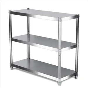 stainless steel microwave oven rack storage stainless steel kitchen storage shelf / rack