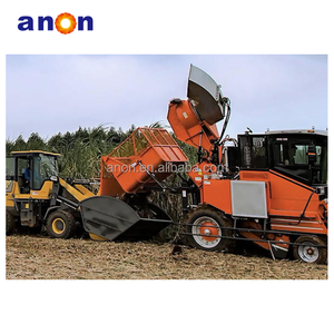 ANON pemanen Sugarcane, mesin pembuang air gula terintegrasi truk sampah berwarna baru efisiensi tinggi - Product Image 3