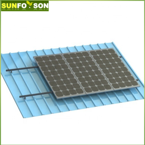 Système de montage de toit en étain solaire 10KW Installation rapide Support PV <span class=keywords><strong>pour</strong></span> tuile en métal Type de pince de toit sans perçage <span class=keywords><strong>Crochet</strong></span> de toit - Product Image 6