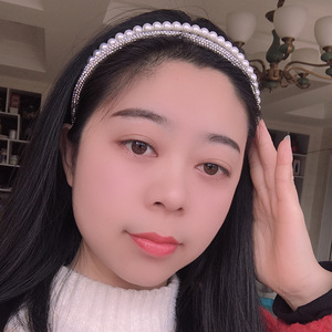 Serre-tête double couche en perles et strass pour femme, élégant et tendance, accessoire pour le quotidien et les sorties - Product Image 3