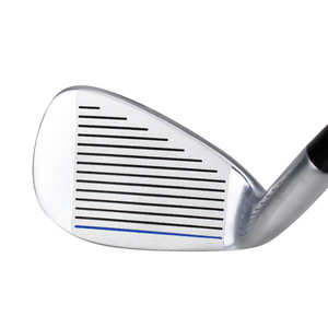<span class=keywords><strong>Clubs</strong></span> d'entraînement de golf en fer 5/<span class=keywords><strong>7</strong></span> unisexe pour hommes, <span class=keywords><strong>7</strong></span> en acier inoxydable, haut argenté, dextérité droitier, 1 pièce, <span class=keywords><strong>Clubs</strong></span> de golf Gua Top Head - Product Image 4