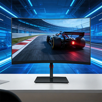Moniteur de jeu pour ordinateur personnalisé en usine, 27 pouces, 180 Hz, 2K HD, écran incurvé sans cadre, écran LED de bureau