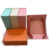 Boîte en gros Boîtes blanches de marque Boîte cadeau magnétique pliante Emballage paquet pour les expéditions Fournitures pour les petites entreprises