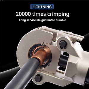 Herramienta de crimpado hidráulica EZ-400 al por mayor para cables de Cu y Al de 16-300 mm², crimpadora a batería - Product Image 3