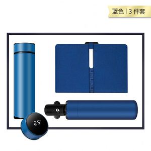 Logotipo personalizado, serigrafía impresa, oficina, negocios, aniversario, botella de vacío, bolígrafo, cuaderno, unidad Flash, juego de regalo - Product Image 3