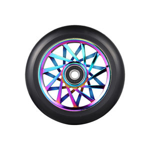 <span class=keywords><strong>Trottinette</strong></span> <span class=keywords><strong>freestyle</strong></span> avec roues en PU transparentes de 110 mm, impression de logo personnalisée, <span class=keywords><strong>trottinette</strong></span> <span class=keywords><strong>freestyle</strong></span> prête à être expédiée - Product Image 2