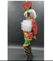 Nouvelle Arrivée : Costume de Père Noël à Miroir, Tenue de Danse de Noël et d'Halloween, Spectacle de Mariage pour Adultes
