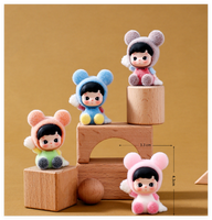Großhandel Hochwertige Maßgefertigte Luxus Mini Niedliche Flockierte Say Hi Baby Puppen Cartoon Süße Anime Figuren Mystery Boxen Überraschungstüten