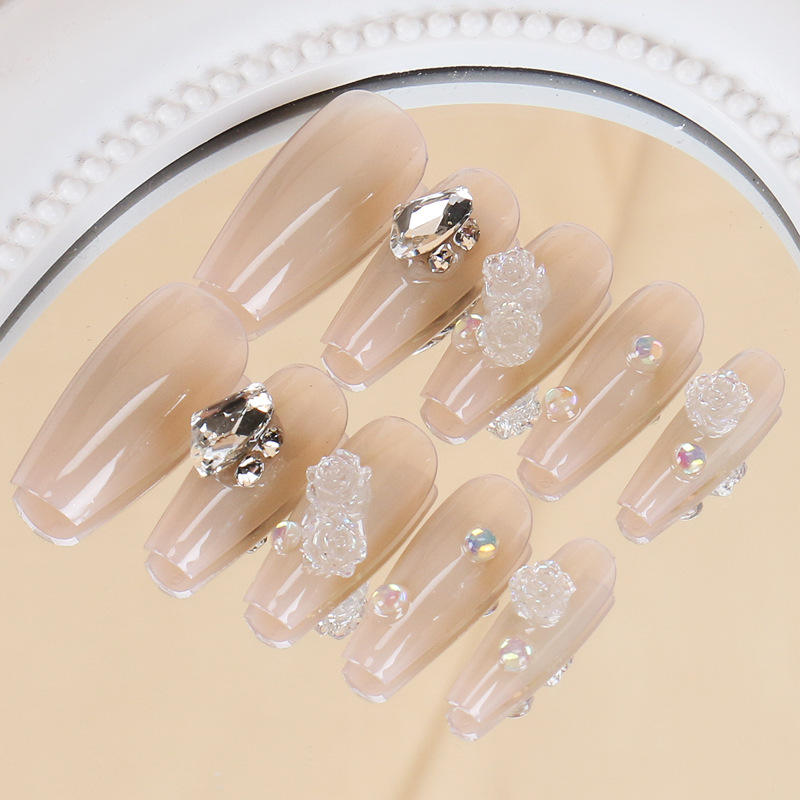 เล็บทำมือ1653กล่องขนาด10ชิ้น