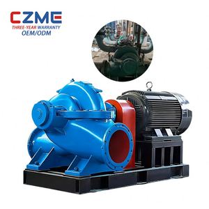 Pompe à eau horizontale à double aspiration à corps divisé CZME pour le traitement des eaux usées - Product Image 1
