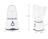 Vaporizador facial eléctrico para el hogar, vaporizador facial profesional 2 en 1, nano tecnología iónica 2 en 1 para cara y nariz, 50ML Ltd.