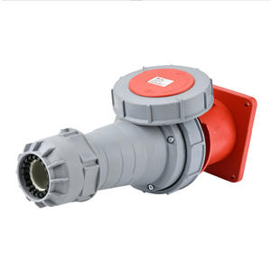 ขั้วต่อกันน้ำ Delixi Industrial Aviation มาตรฐาน IP67 63A 3 ขา 4 ขา 5 รู แบบฝัง/ติดผิว 125A 5 ช่องจ่ายไฟ AC รุ่น CN - Product Image 2