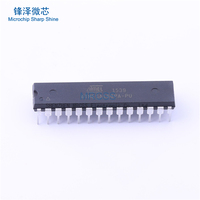MICROCHIP MCU 8-poco ATmega AVR RISC 16KB Pcba Flash 2,5 V/3,3 V/5V 28-Pin PDIP Atmega8 W-carril/tubo ATMEGA168PA-PU