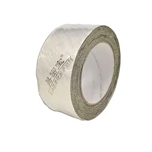 OEM High Quality Aluminum Foil Waterproof Butyl Tape For Building For Pipe Insulation And Waterproofing
