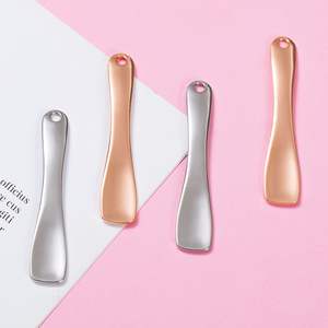 Espátula Cosmética Metálica Personalizada de Marca Privada para Crema Facial y de Ojos, Mini Cuchara para Mezclar Mascarillas y Maquillaje - Product Image 2