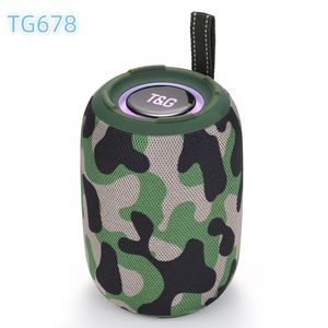 OEM ODM TG678 Hoparlörler Açık Hava Taşınabilir FM TF Kart AUX Eller Serbest Arama TWS EO BT Kumaş Kablosuz Hoparlör - Product Image 1
