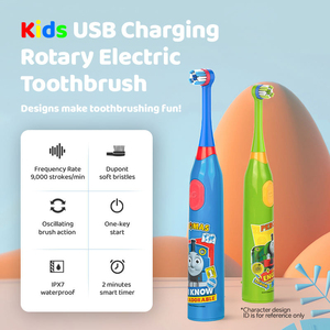 แปรงสีฟันไฟฟ้าสำหรับเด็กแบบสั่น รุ่น A364 ทำความสะอาดล้ำลึกอย่างมีประสิทธิภาพ สำหรับเด็ก จำหน่ายจำนวนมาก - Product Image 5