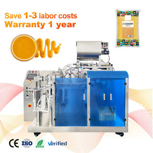 Máquina Automática de Llenado y Empaquetado de Bolsas Preformadas, Equipo de Llenado, Sellado y Empacado de Salsas/Pastas, Solución de Empaque de Alta Velocidad - Product Image 1