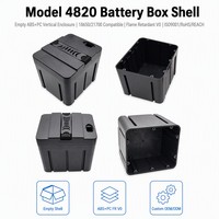 Boîtier de batterie vide personnalisé modèle 4820 en ABS PC pour pack de stockage d'énergie 18650 21700 12V 24V 48V 100Ah 280Ah 320Ah