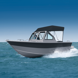 Yacht à <span class=keywords><strong>voile</strong></span> <span class=keywords><strong>en</strong></span> aluminium 5083/5052 avec coque <span class=keywords><strong>en</strong></span> fibre de verre CS-220, réservoir de carburant de 120 L, moteur hors-bord de 150 CV, bateau de croisière et de tourisme de loisirs - Product Image 2