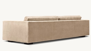 Hiện Đại L Hình Dạng Ba Chỗ Ngồi Vải Độn Ghế Vải <span class=keywords><strong>Sofa</strong></span> Giường <span class=keywords><strong>Sofa</strong></span> Ngủ Giường - Product Image 3