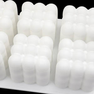 Molde de silicona con forma de cubo mágico en 3d, molde de silicona con forma de nube, Fondant, para helados, repostería, Chocolate, postres, artesanías hechas a mano - Product Image 5