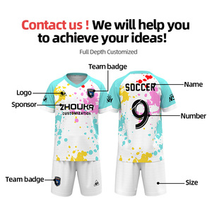 Conjunto de Uniforme de Fútbol para Niños, Sublimado, de Alta Calidad, Estilo <span class=keywords><strong>Retro</strong></span>, Premium, para Jóvenes - Product Image 3