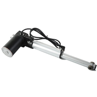 Actionneur linéaire silencieux 6000N, moteur 24VDC, course 30 - 800 mm (personnalisable), adapté aux poubelles de recyclage intelligentes