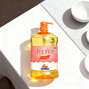 <span class=keywords><strong>Liquide</strong></span> <span class=keywords><strong>vaisselle</strong></span> écologique à base de plantes parfumé à la pêche avec des ingrédients hautement actifs pour un nettoyage en profondeur Détergent de cuisine - Product Image 3