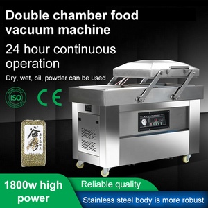 เครื่องซีลสูญญากาศแบบอัตโนมัติอเนกประสงค์สำหรับอุตสาหกรรมอาหาร รุ่น DZ400 500 CE แบบสองห้อง - Product Image 4