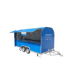 Custom concession hand push food carts for sale