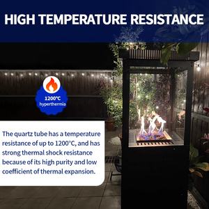 <span class=keywords><strong>Camino</strong></span> da giardino esterno riscaldatore di ricambio <span class=keywords><strong>tubo</strong></span> di vetro al quarzo per il riscaldatore del Patio - Product Image 3
