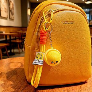 Cross-border Cartoon PVC Xiaolongbao <strong>Keychain</strong> Figurine Couple's Bag Pendant Car <strong>Keychain</strong> Accessory Small Gift Wholesale - Product Image 4
