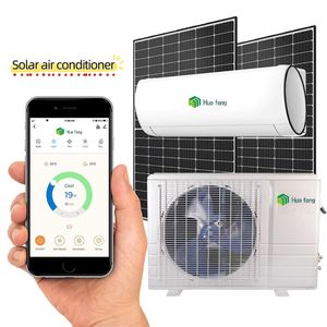 Aire Acondicionado Solar Híbrido de Corriente Continua y Alterna de 9000 BTU, 12000 BTU, 18000 BTU, 24000 BTU, Fácil de Instalar - Product Image 1