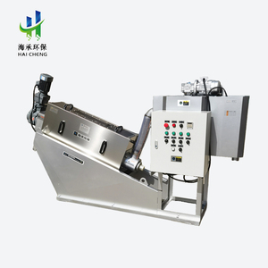 Nhà Máy Giá hiệu suất cao 304 động cơ thép không gỉ PLC bơm rắn-lỏng tách vít bùn dehydrator 1 năm - Product Image 2