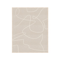 Tapis de salon couleur crème esthétique haut de gamme, style moderne, lavable, tapis de canapé et de chevet résistant aux taches pour usage domestique