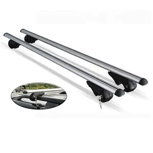 TIROL High Quality 120CM Aluminum Lock Universal Luggage Rack Crossbar Car Roof Load Bar Racks Cross Bars for SUV
