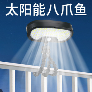 Solar Octopus <b>Light</b> With <b>Motion</b> <b>Sensor</b> For Outdoor Garden Camping Use - Product Image 2